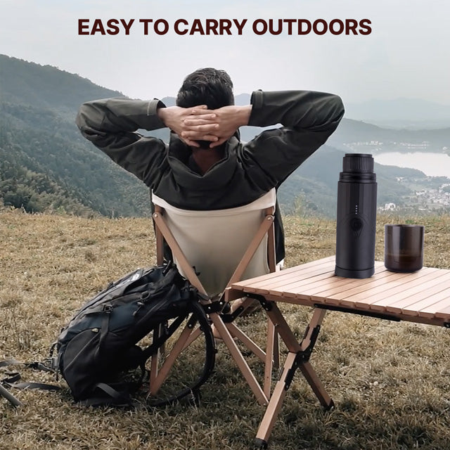 Portable Espresso Coffee Maker – Compact Travel Coffee Machine for Fresh Espresso Anywhere